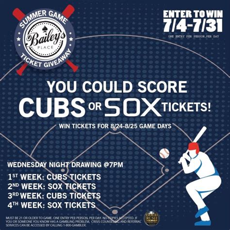 cubs vs white sox tickets